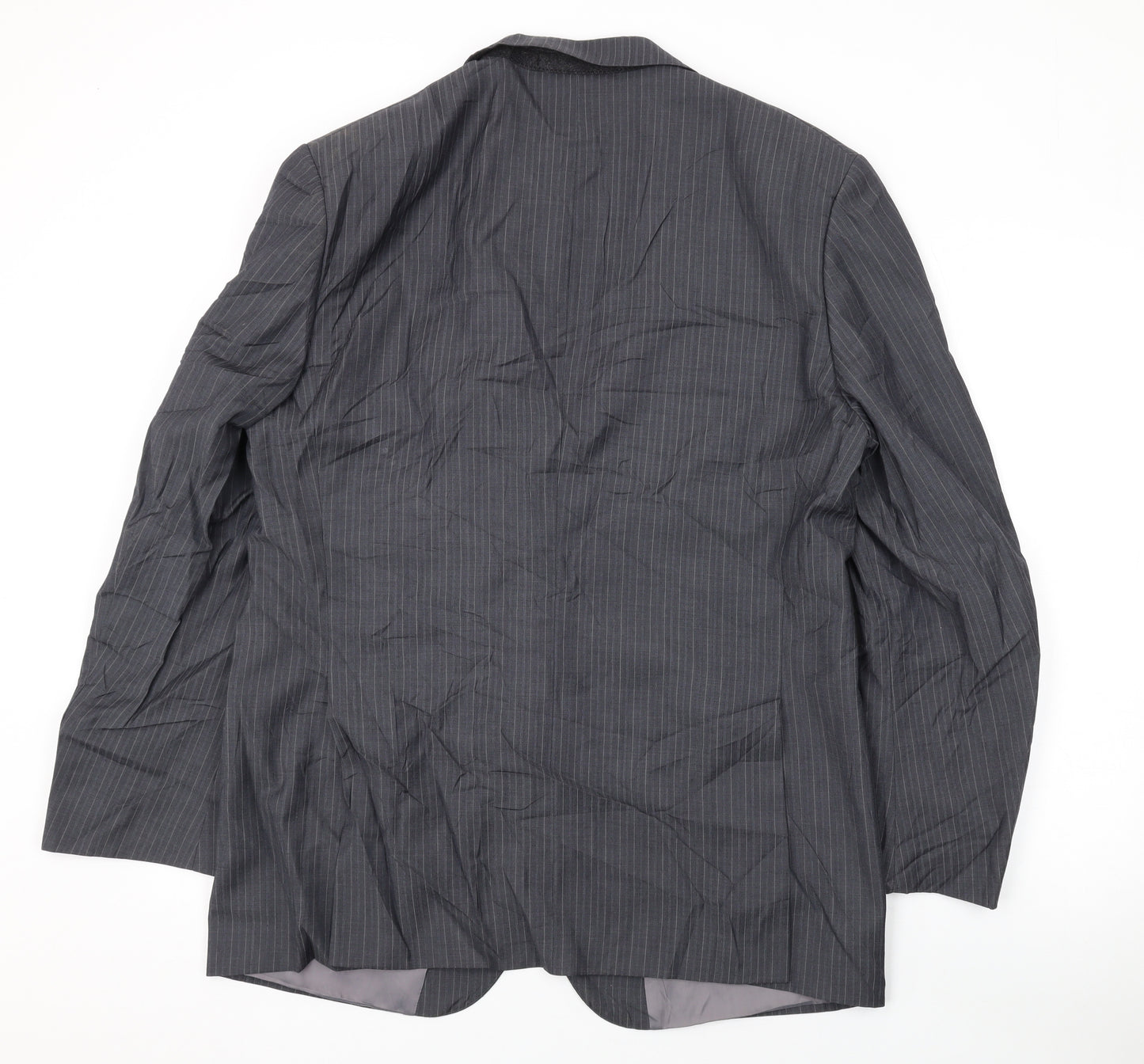 Marks and Spencer Mens Grey Wool Jacket Suit Jacket Size 42 Regular