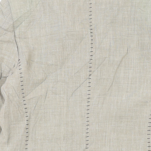 Planet Womens Beige Jacket Blazer Size 12 Button