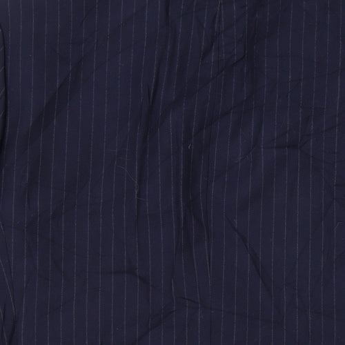 George Arthur Dunn Mens Blue Wool Jacket Suit Jacket Size 44 Regular