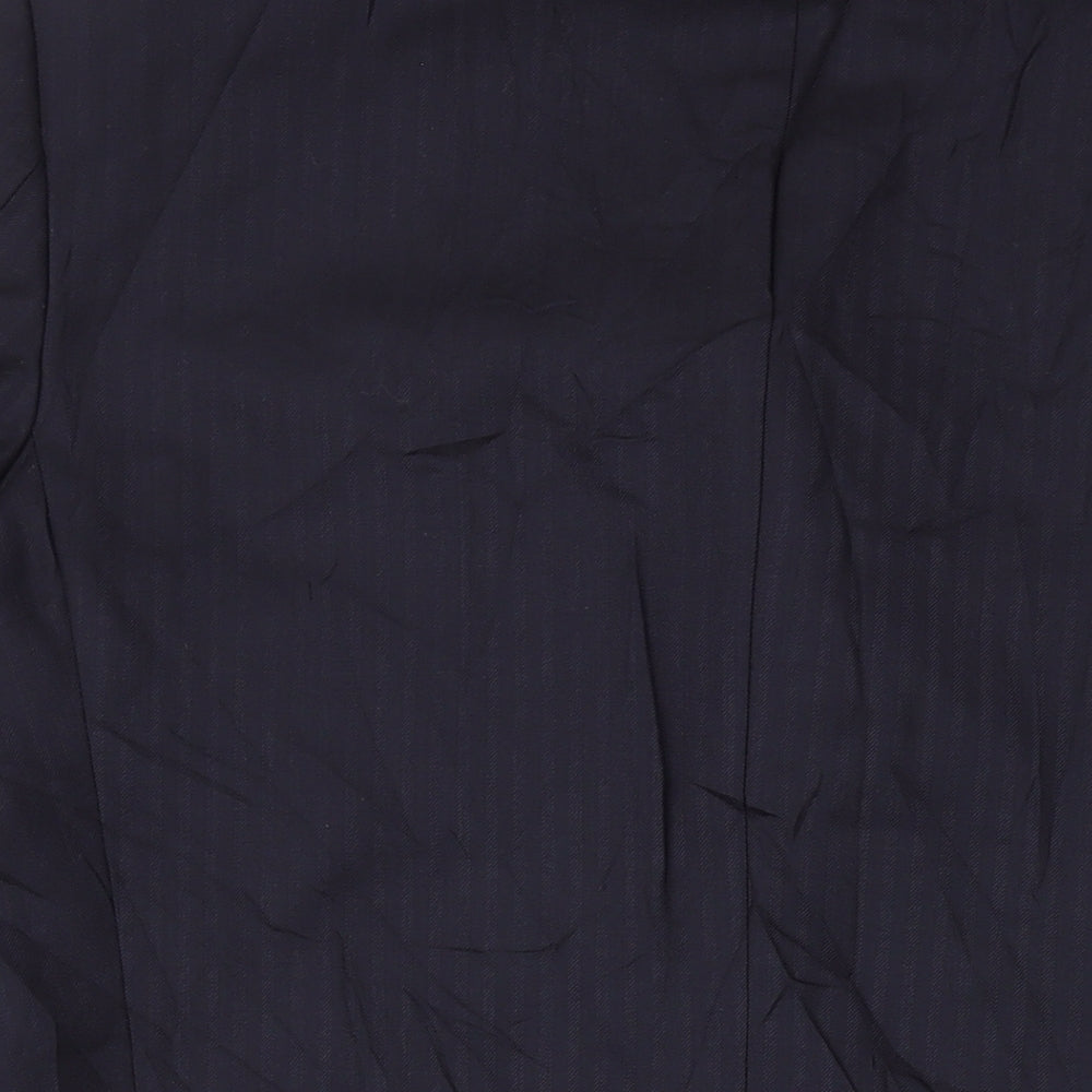 Marks and Spencer Mens Black Wool Jacket Suit Jacket Size 40 Regular