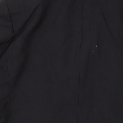 NEXT Mens Black Polyester Jacket Suit Jacket Size 40 Regular