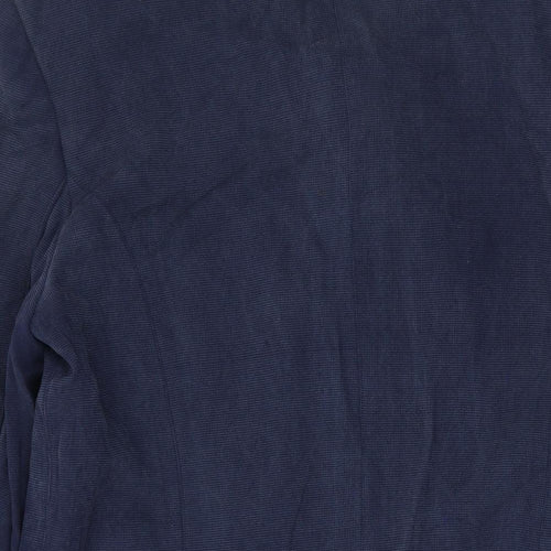 Kaliko Womens Blue Jacket Blazer Size 12 Button