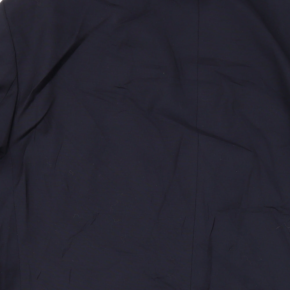 Marks and Spencer Mens Black Wool Jacket Suit Jacket Size 44 Regular