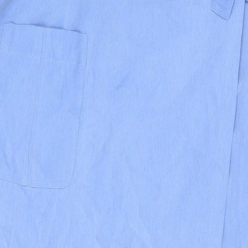 Gerry Weber Womens Blue Polyester A-Line Skirt Size 16 Zip