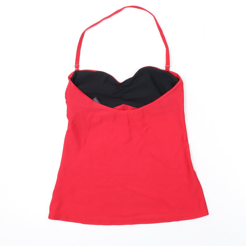 Marks and Spencer Womens Red Polyester Top Size 12