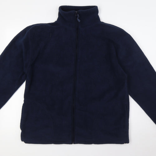 Active Womens Blue Jacket Size 14 Zip - Size 14-16