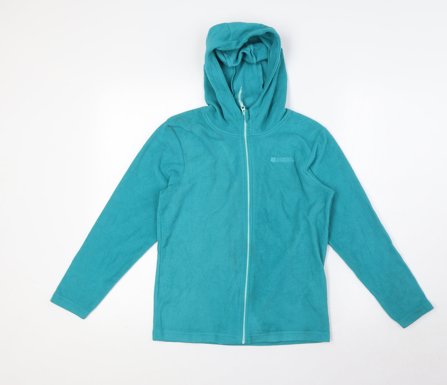 Mountain Warehouse Girls Green Jacket Size 11-12 Years Zip