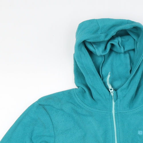 Mountain Warehouse Girls Green Jacket Size 11-12 Years Zip