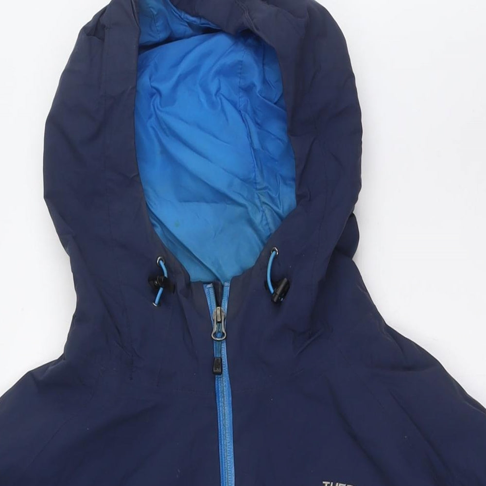 The North Face Mens Blue Jacket Size L Zip