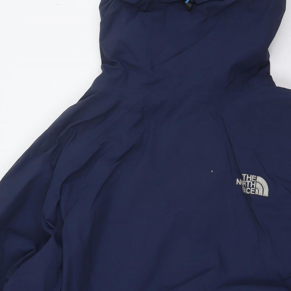 The North Face Mens Blue Jacket Size L Zip