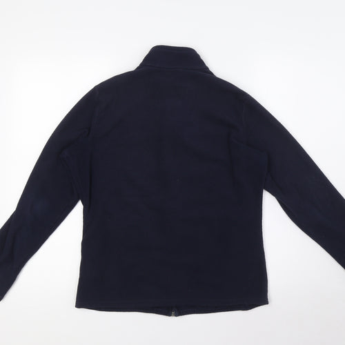Marks and Spencer Womens Blue Jacket Size 10 Zip