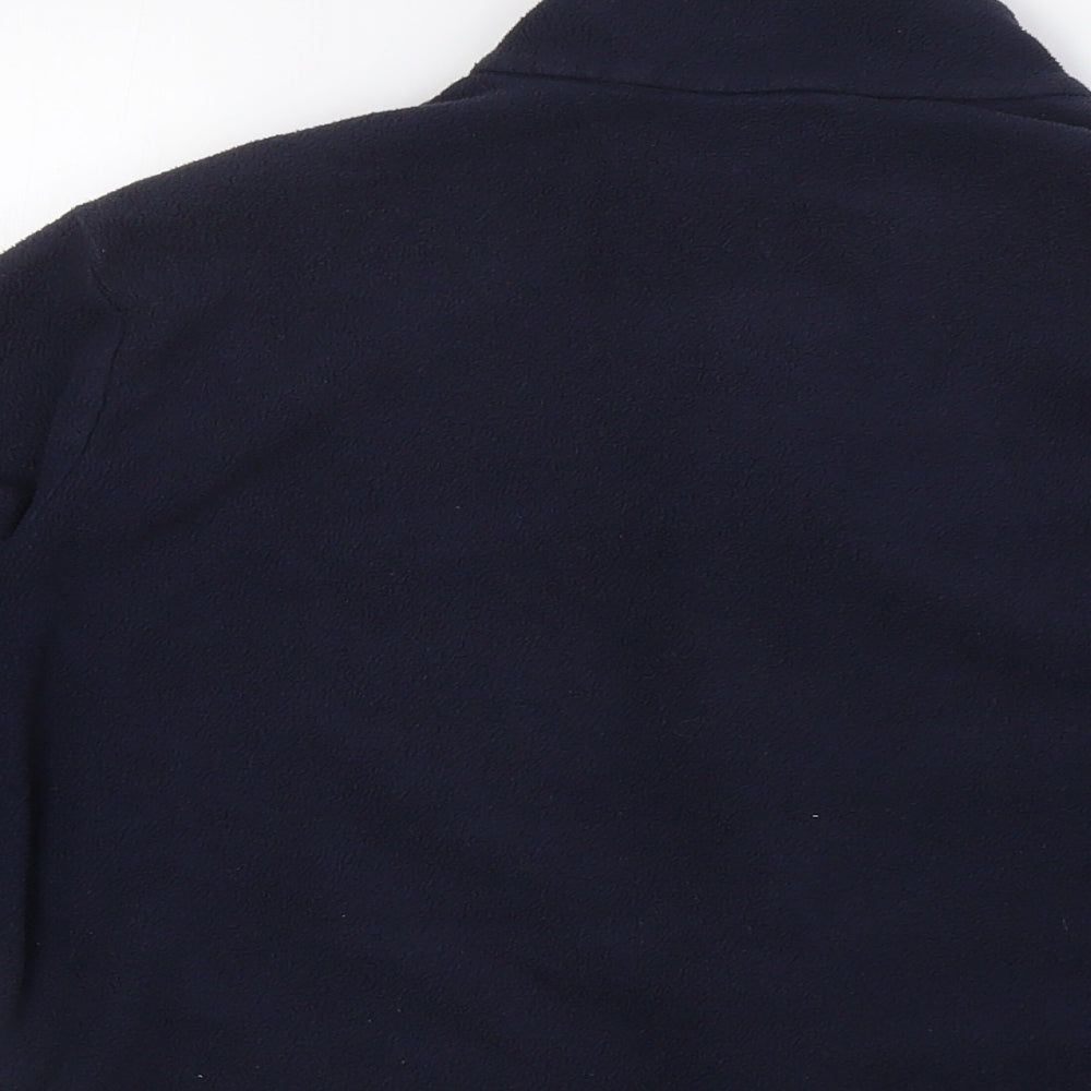 Marks and Spencer Womens Blue Jacket Size 10 Zip