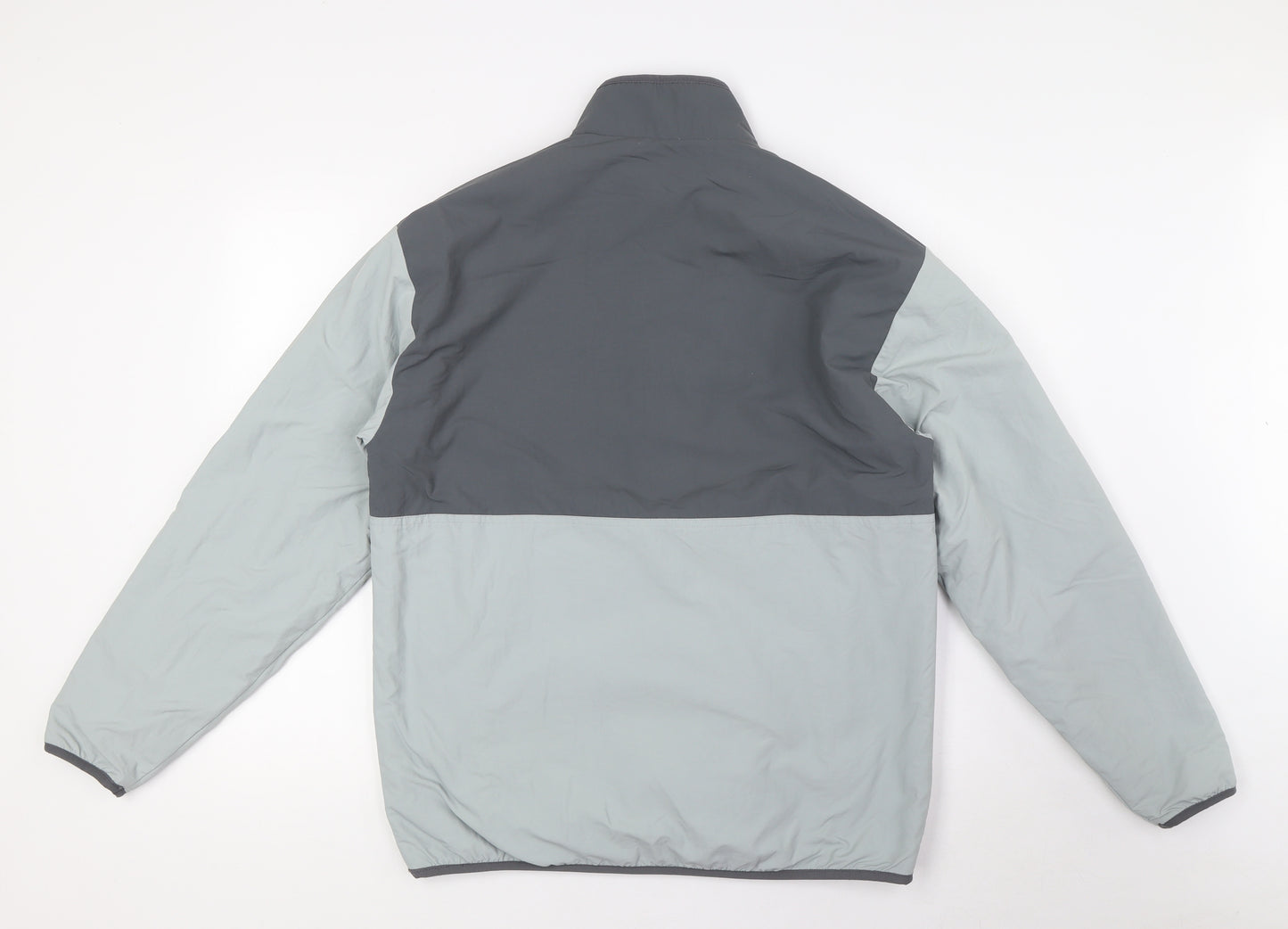 Chubbies Womens Grey Jacket Size S Zip - Reversible, Fleece