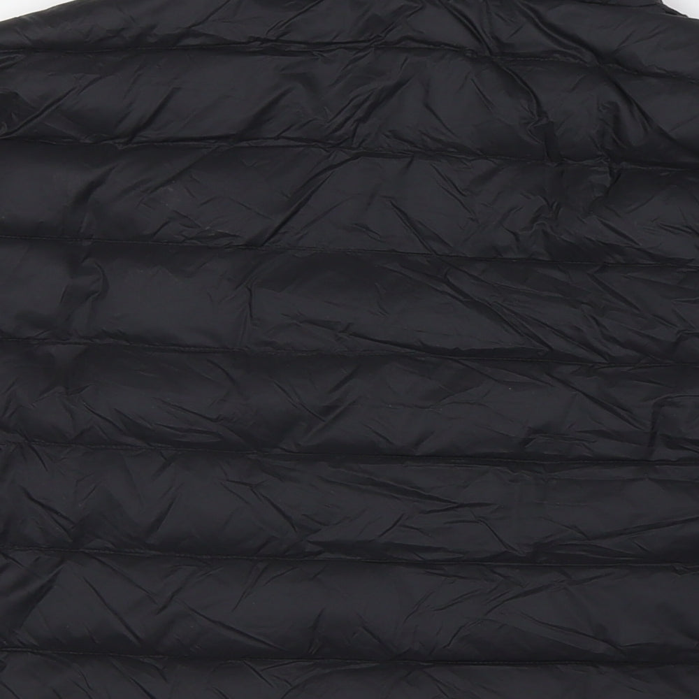 Marks and Spencer Womens Black Puffer Jacket Jacket Size 12 Zip - Stormwear