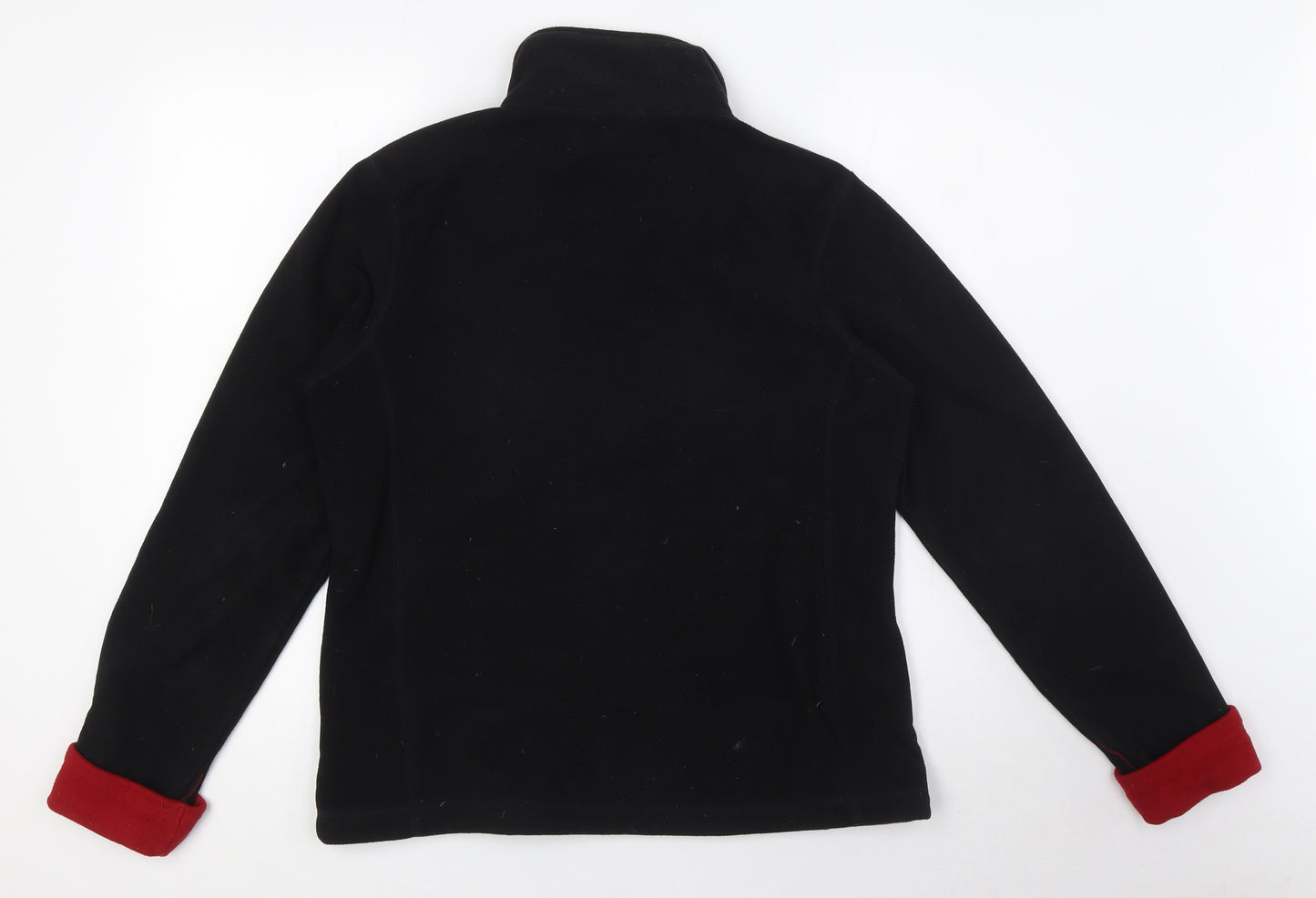 B.C.Clothing Mens Black Jacket Size M Zip - Zip Pocket