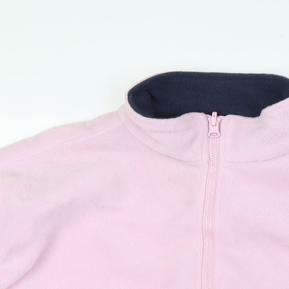 CasualComfort Womens Pink Jacket Size 14 Zip - Interactive