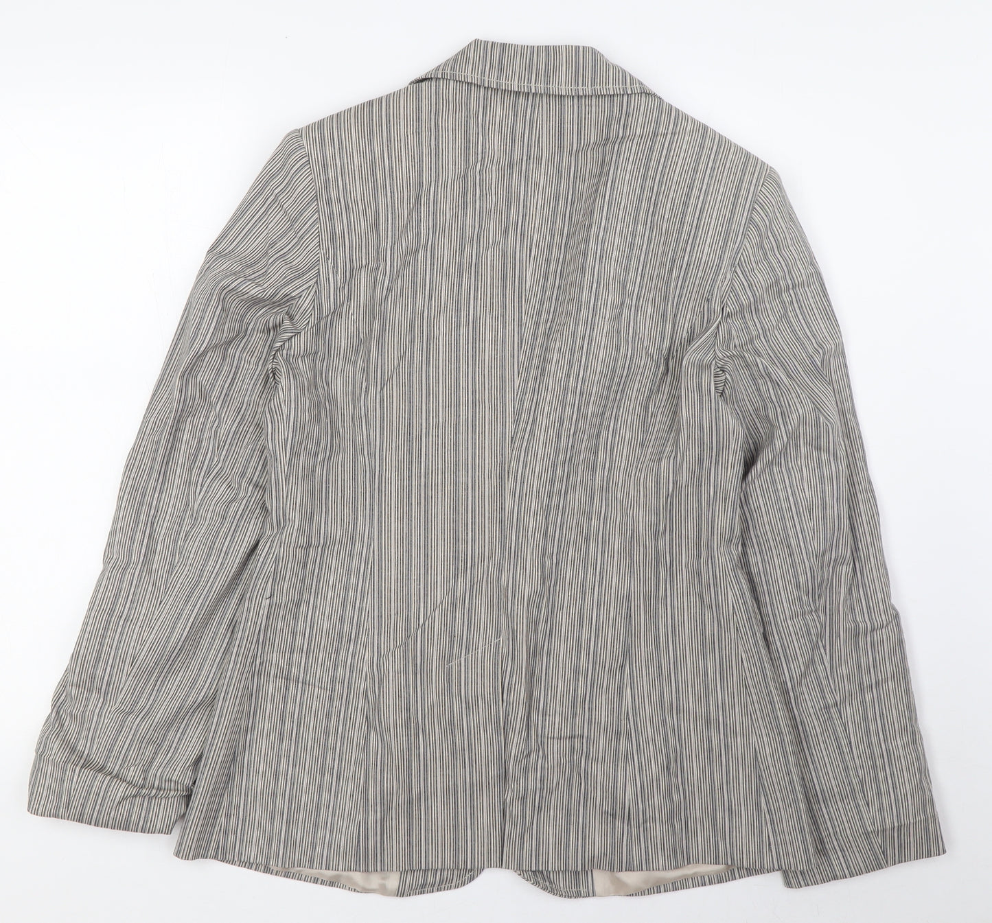 Article Womens Beige Jacket Size 12 Button