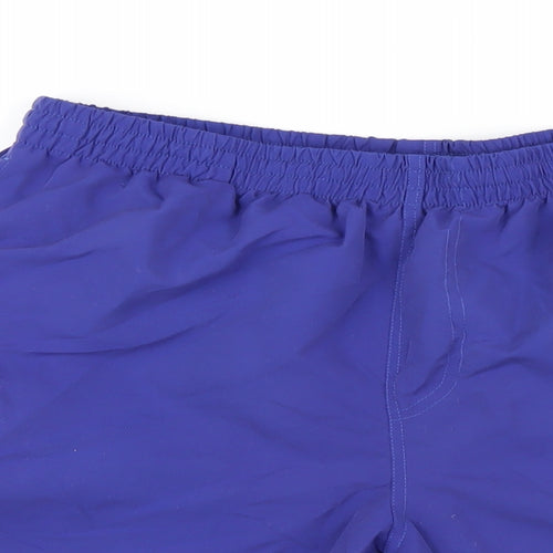Zoggs Mens Blue Polyester Bermuda Shorts Size M Regular Drawstring - Swim Shorts