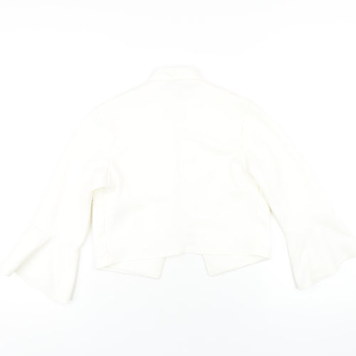 Quiz Womens White Jacket Size 10