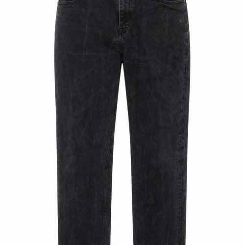 Monday Mens Black Cotton Straight Jeans Size 32 in L32 in Regular Button