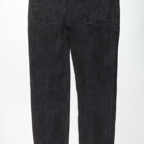 Monday Mens Black Cotton Straight Jeans Size 32 in L32 in Regular Button