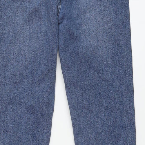 Whistles Womens Blue Cotton Skinny Jeans Size 28 in L28 in Regular Button