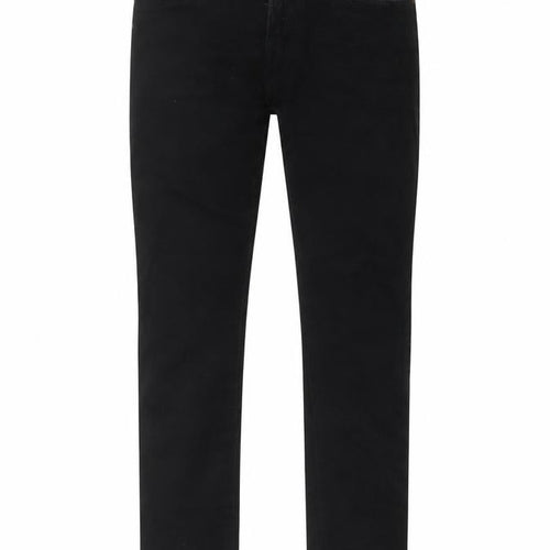 American Eagle Mens Black Cotton Straight Jeans Size 31 in L32 in Regular Button