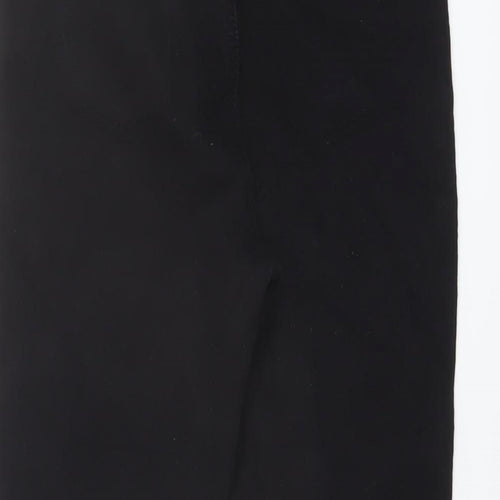 George Womens Black Cotton Capri Jeans Size 12 L20 in Regular
