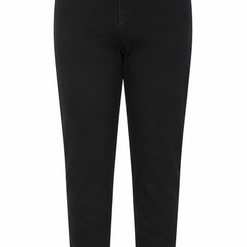 Denim & Co. Womens Black Cotton Jegging Jeans Size 14 L27 in Regular Button
