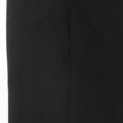 Denim & Co. Womens Black Cotton Jegging Jeans Size 14 L27 in Regular Button