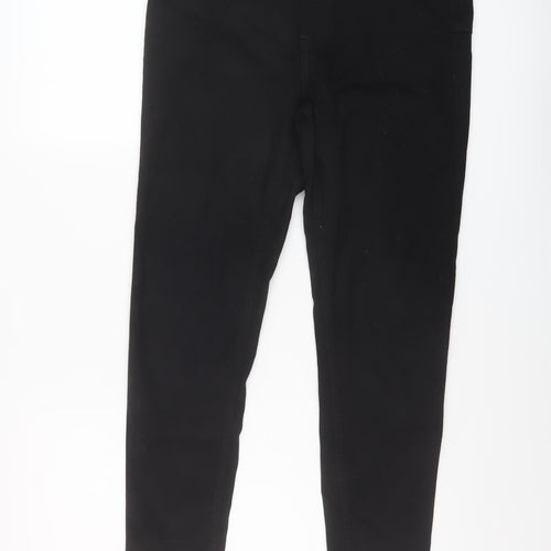 New Look Womens Black Cotton Jegging Jeans Size 14 L28 in Regular