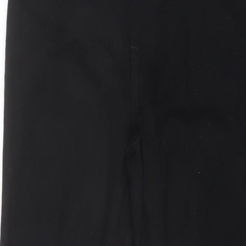 New Look Womens Black Cotton Jegging Jeans Size 14 L28 in Regular