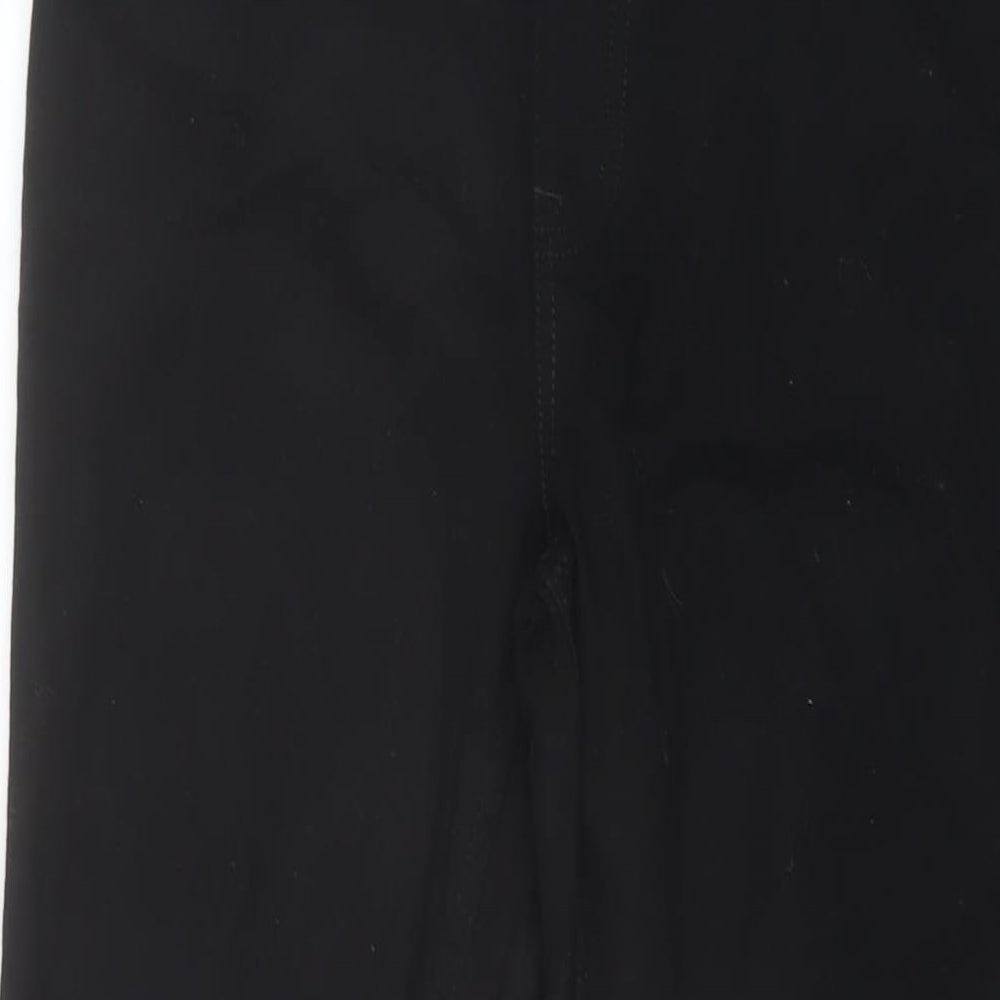 New Look Womens Black Cotton Jegging Jeans Size 14 L28 in Regular