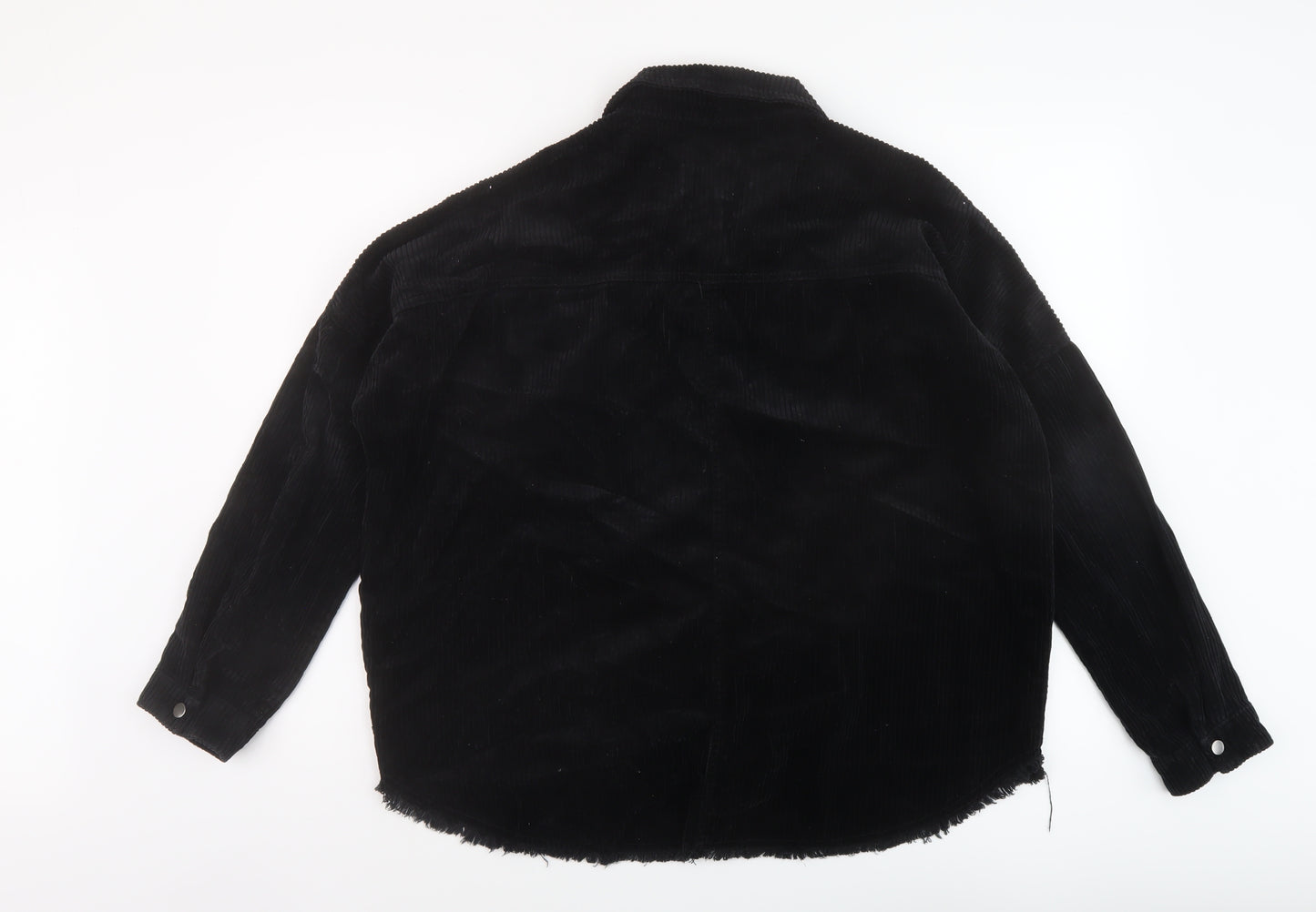 Zara Womens Black Jacket Size M Snap