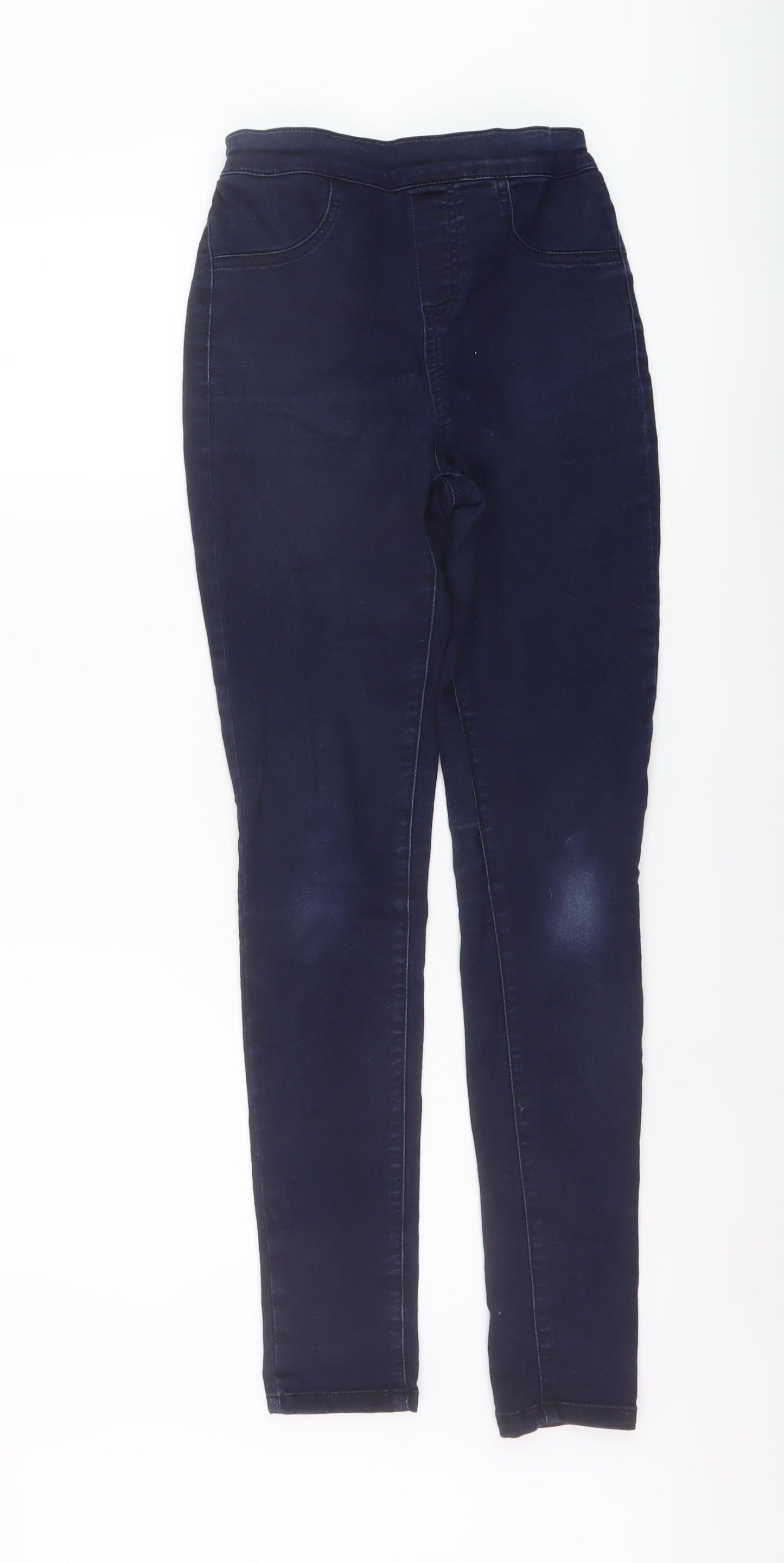 White Stuff Womens Blue Cotton Jegging Jeans Size 8 L29 in Regular