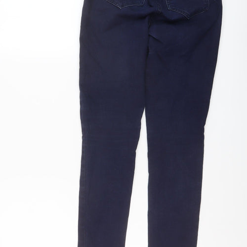 White Stuff Womens Blue Cotton Jegging Jeans Size 8 L29 in Regular