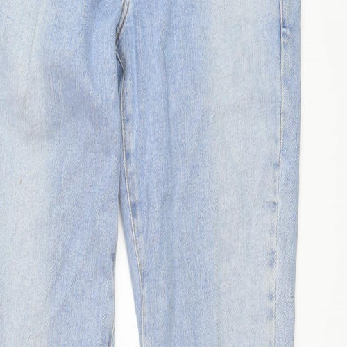 Levi's Womens Blue Cotton Bootcut Jeans Size 26 in L30 in Regular Button