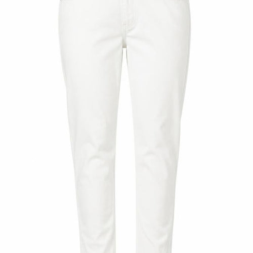 Esprti Womens White Cotton Skinny Jeans Size 10 L28 in Regular Button