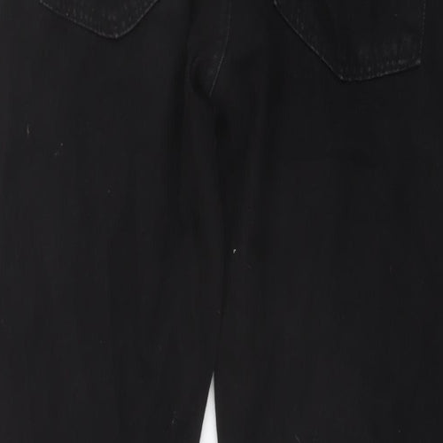 Denim & Co. Mens Beige Cotton Straight Jeans Size 34 in L30 in Regular Button