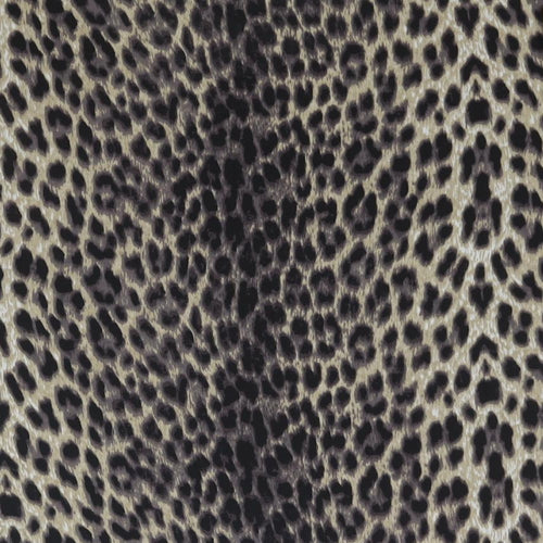 Topshop Womens Beige Animal Print Polyester Basic Blouse Size 8 Round Neck - Leopard Print