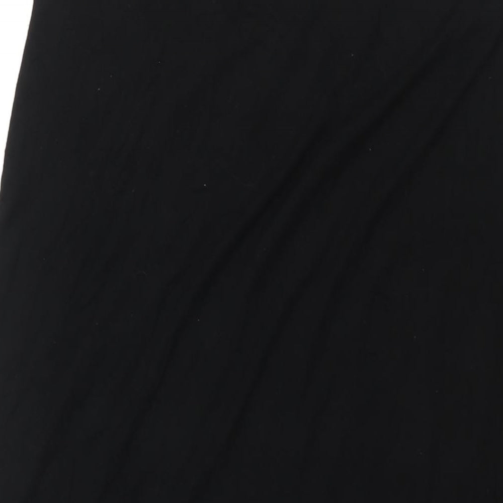 Capsule Womens Black Viscose Straight & Pencil Skirt Size 18