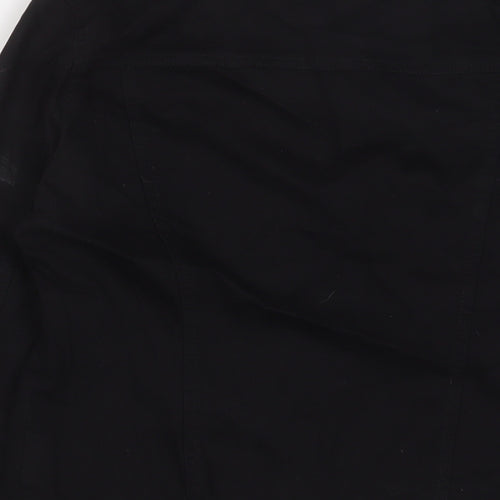 Girl VIVI Womens Black Jacket Size 8 Snap - Beaded