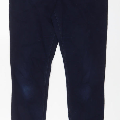 Papaya Womens Blue Cotton Jegging Jeans Size 12 L31 in Regular