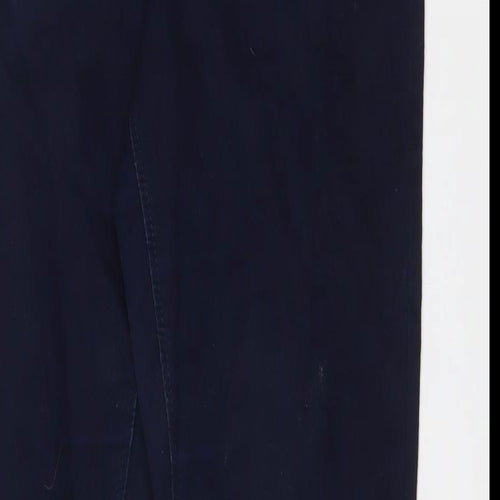 Papaya Womens Blue Cotton Jegging Jeans Size 12 L31 in Regular