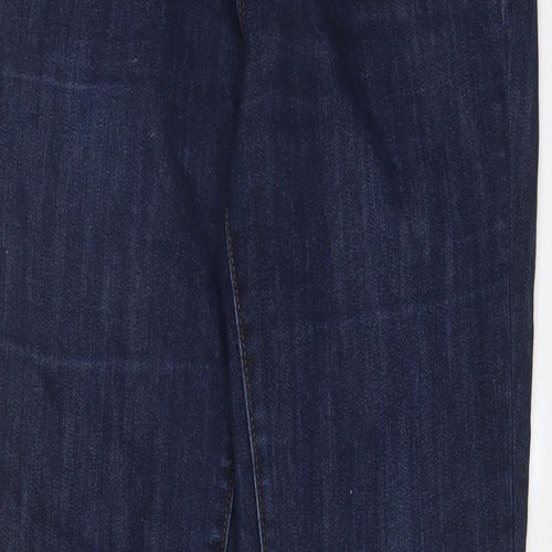 Gap Womens Blue Cotton Skinny Jeans Size 10 L29 in Regular Zip