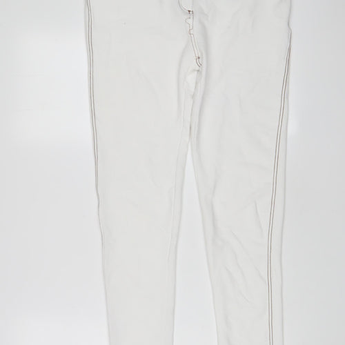 In the Style Womens White Cotton Jegging Jeans Size 16 L27 in Regular