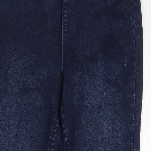 Matalan Womens Blue Cotton Jegging Jeans Size 10 L25 in Regular