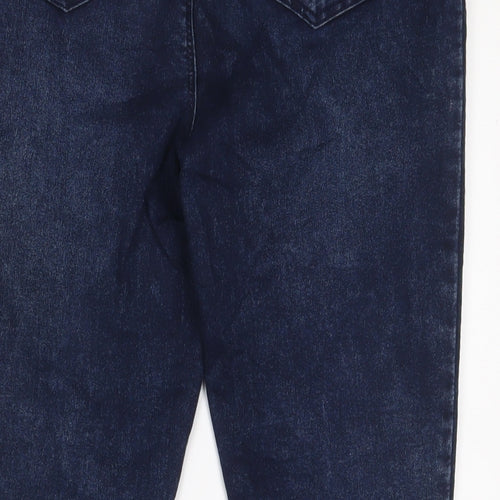 Matalan Womens Blue Cotton Jegging Jeans Size 10 L25 in Regular