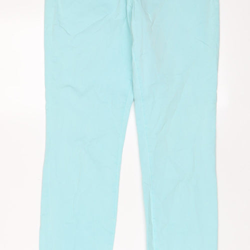 NYDJ Womens Blue Cotton Skinny Jeans Size 4 L30 in Regular Zip