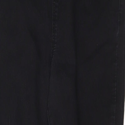Boohoo Womens Grey Cotton Jegging Jeans Size 18 L29 in Regular